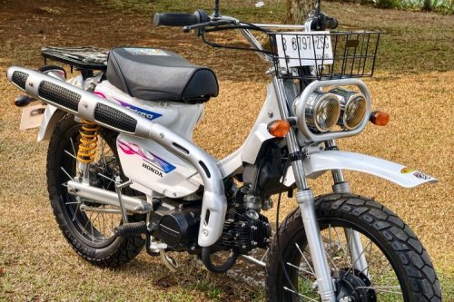 Honda Astrea Grand Mangkrak Disulap Jadi Honda CT