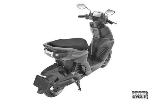 Yamaha, Yamaha Garap Skutik Listrik Anyar, Paten Desainnya Mulai Terungkap