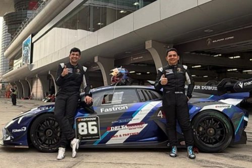 Duet Pebalap Indonesia Podium di Lamborghini Super Trofeo Asia 2025