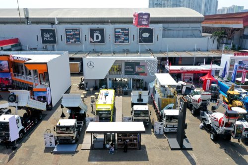 Mercedes-Benz, Empat Truk Mercedes-Benz dengan Konsep Beda di IEE Series 2025