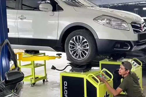Mudik Lebaran, Cek Kaki-Kaki Mobil Kini Bisa Tanpa Bongkar