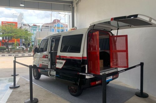 Mitsubishi, Apa Kabar Mobil Listrik Niaga Mitsubishi L100?