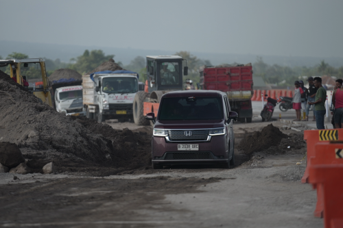 Menyusuri Tol Fungsional Prambanan-Purwomartani buat Mudik Lebaran