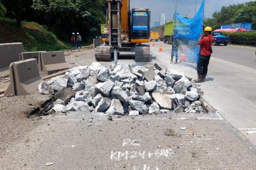 Ada Perbaikan Jalan Tol Jakarta-Tangerang, Cek Lokasi dan Titiknya