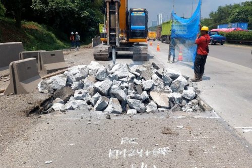 Ada Perbaikan Jalan Tol Jakarta-Tangerang, Cek Lokasi dan Titiknya