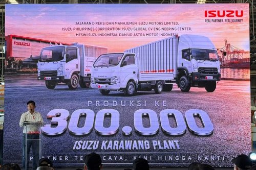 Isuzu, Isuzu Rayakan Produksi 300.000 Unit, Pabrik Karawang Andalan Ekspor