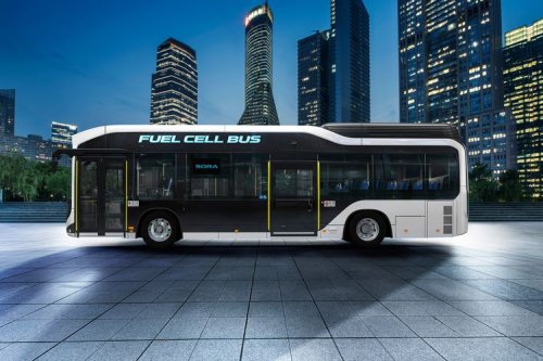 Toyota, Isuzu, Kerja Bareng Toyota dan Isuzu Bikin Bus Hidrogen
