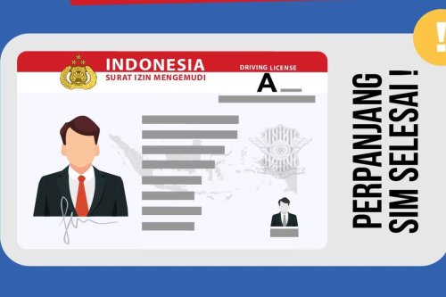 Praktis, Perpanjangan SIM Kini Bisa dari Rumah