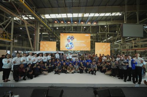 Wuling, Produksi Pabrik Mobil Wuling di Cikarang Tembus 167.000 Unit