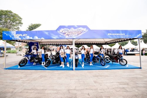 Suzuki , Loyalis Suzuki Burgman Ramaikan Fun Rally, Pererat Kebersamaan