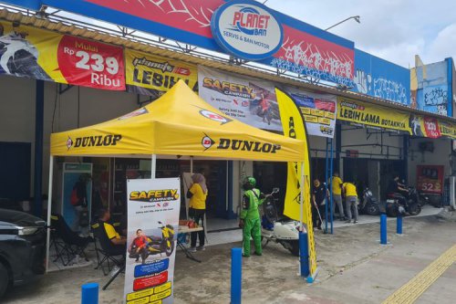 Masuk Musim Hujan, Periksa dan Ganti Ban Motor Sebelum Bepergian