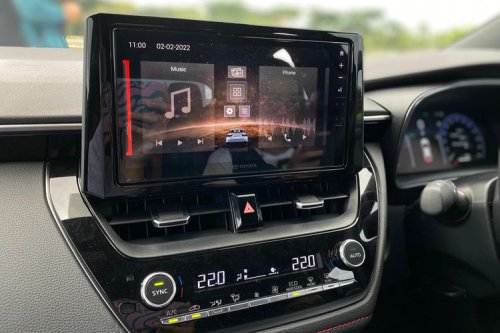 Mengulik Interior Toyota Corolla Altis GR HEV