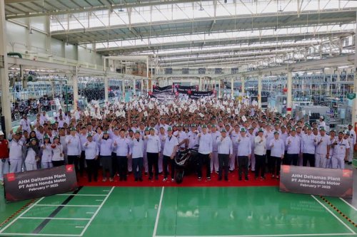 Tembus Produksi 100 Juta Unit, AHM Pilih Perayaan Internal