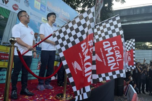 Honda, Ribuan Pengguna Motor Honda Berangkat Mudik Bareng 2026
