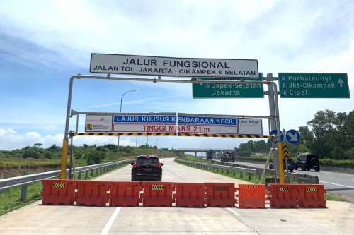 Tol Japek II Selatan Hanya Boleh Dilintasi Kendaraan Golongan I
