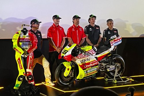 MotoGP, Rossi Datang ke Jakarta, Luncurkan Livery Khusus Buat MotoGP Mandalika