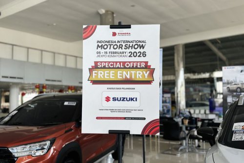 Suzuki  | Servis di Bengkel Resmi, Suzuki Bagi Tiket Gratis IIMS 2026