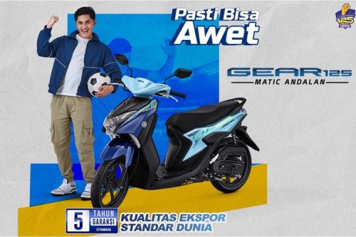 Yamaha, Simulasi Kredit Yamaha Gear 125, Cicilan mulai Rp 800.000 per Bulan