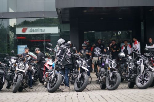 QJMotor Resmikan Diler 3S di Bandung