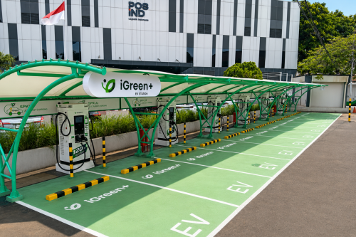 iGreen+ Tambah SPKLU Ultra Fast Charging di Jakarta Pusat