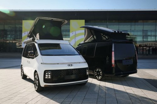 Hyundai, Hyundai Staria, Hyundai Pamerkan Camper Listrik Berbasis Staria, Pakai Panel Surya