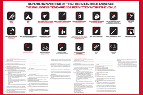 Formula E Jakarta 2025: Apa Saja Barang yang Dilarang Masuk?