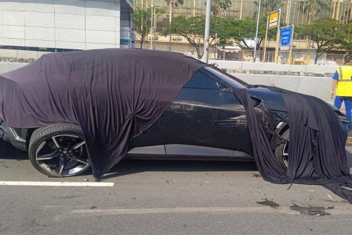 Polisi Jelaskan Kronologi Ferrari Jatuh dari Towing di Jalan Tol