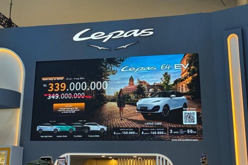 Lepas E4 Meluncur di GIIAS 2026, Harga Rp 339 Juta