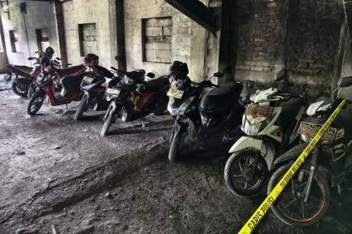 Tempat Penitipan Motor Stasiun Bogor Kebakaran, Belasan Unit Terbakar