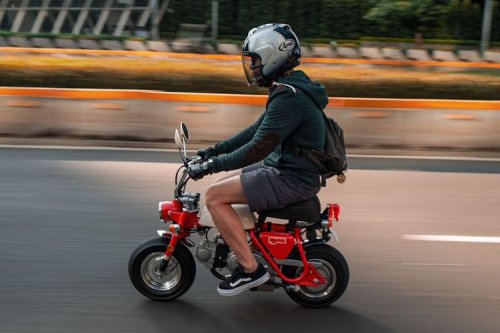 Honda, Modifikasi Honda Monkey Z50A, Kecil Bikin Bahagia