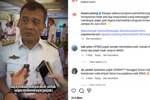 Tanpa Pemutihan, Ini Tarif Pajak Kendaraan dan Dendanya di Jateng