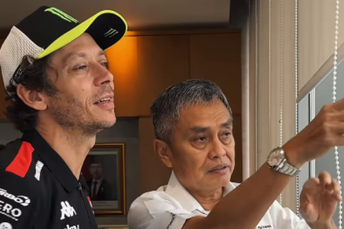 Valentino Rossi Kenang Sentul, Sesalkan Tak Pernah Balap di Mandalika