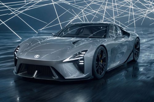 Lexus LFA Concept, Warisan Supercar Berlanjut ke Mobil Listrik
