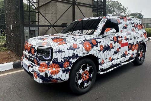 Baic BJ30 Hybrid Tertangkap Kamera di Jalan, Sedang Proses Homologasi