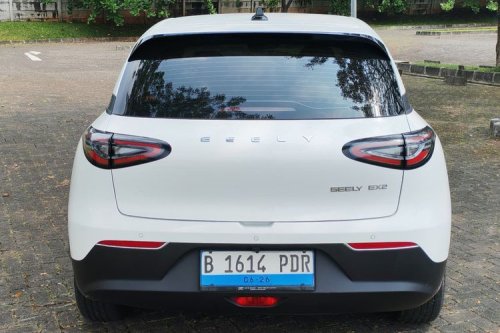 Geely, Eskterior Geely EX2 Pro: Tampang Simpel, Beraura SUV Listrik Modern