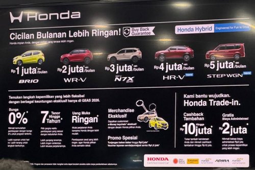 Honda, Honda Brio, Cicilan Honda Brio di GIIAS 2026 Mulai Rp 1 Jutaan, Segini DP-nya
