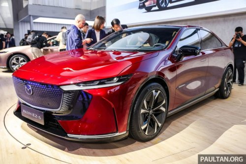 Mazda, Menakar Peluang Sedan Listrik Mazda EZ-6 Masuk Indonesia