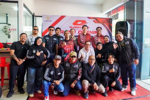 QJMotor Resmikan Diler 3S di Bandung