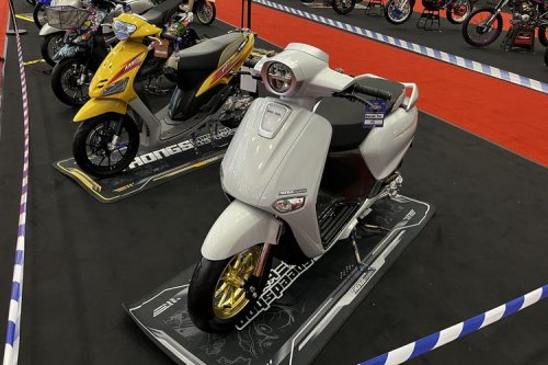 Honda, Honda Giorno: Paduan Klasik dan Modifikasi Menarik di IMOS 2025