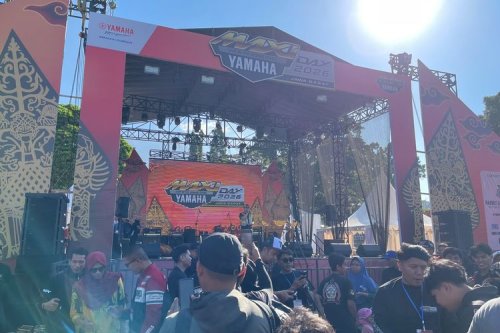 Selebrasi Komunitas di MAXi Yamaha Day di Kaki Gunung Ceremai