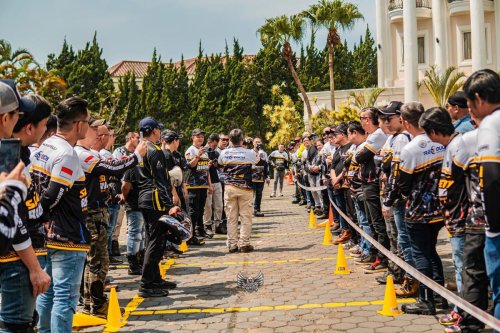 130 Bikers Ikut Safety Riding Course Brotherhood Squad Indonesia