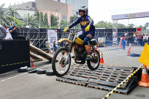 Keseruan Nonton Kompetisi Motor Trail di IIMS 2026