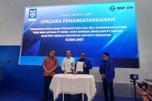 Kerjasama MAB dengan Safast, Produksi 9.000 Unit Mobil Listrik