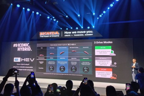 Honda e, Honda, Begini Cara Kerja Sistem e:HEV di Honda HR-V Hybrid