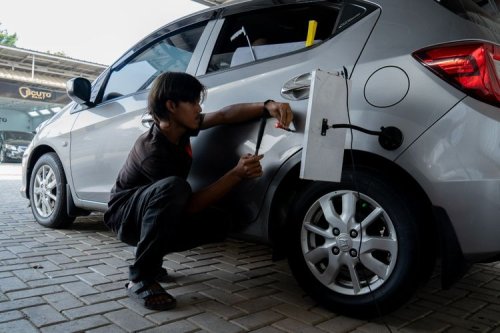 Mengatasi Masalah Bodi Mobil Belang dengan Mudah