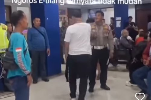 Ini Penjelasan Polisi Soal Video Warga Ngamuk Saat Urus Tilang ETLE
