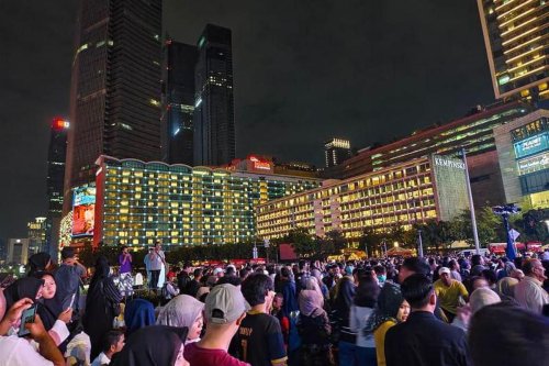 Titik Keramaian di Sejumlah Provinsi Jelang Malam Tahun Baru 2026