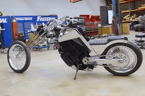 Motor Listrik LiveWire Disulap Jadi Chopper Futuristis