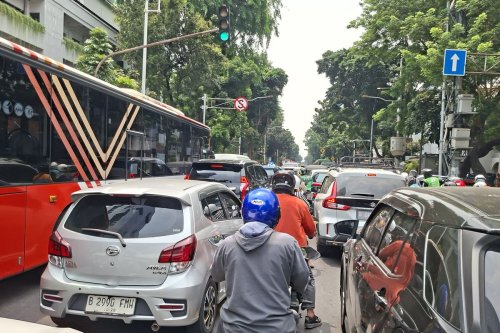 Catat, Rekayasa Lalin dan Rute Alternatif Imbas Demo Hari Ini