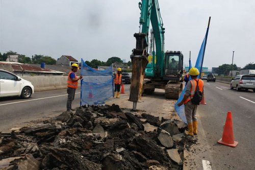 Catat, Jadwal dan Lokasi Perbaikan Jalan Tol Jakarta-Tangerang